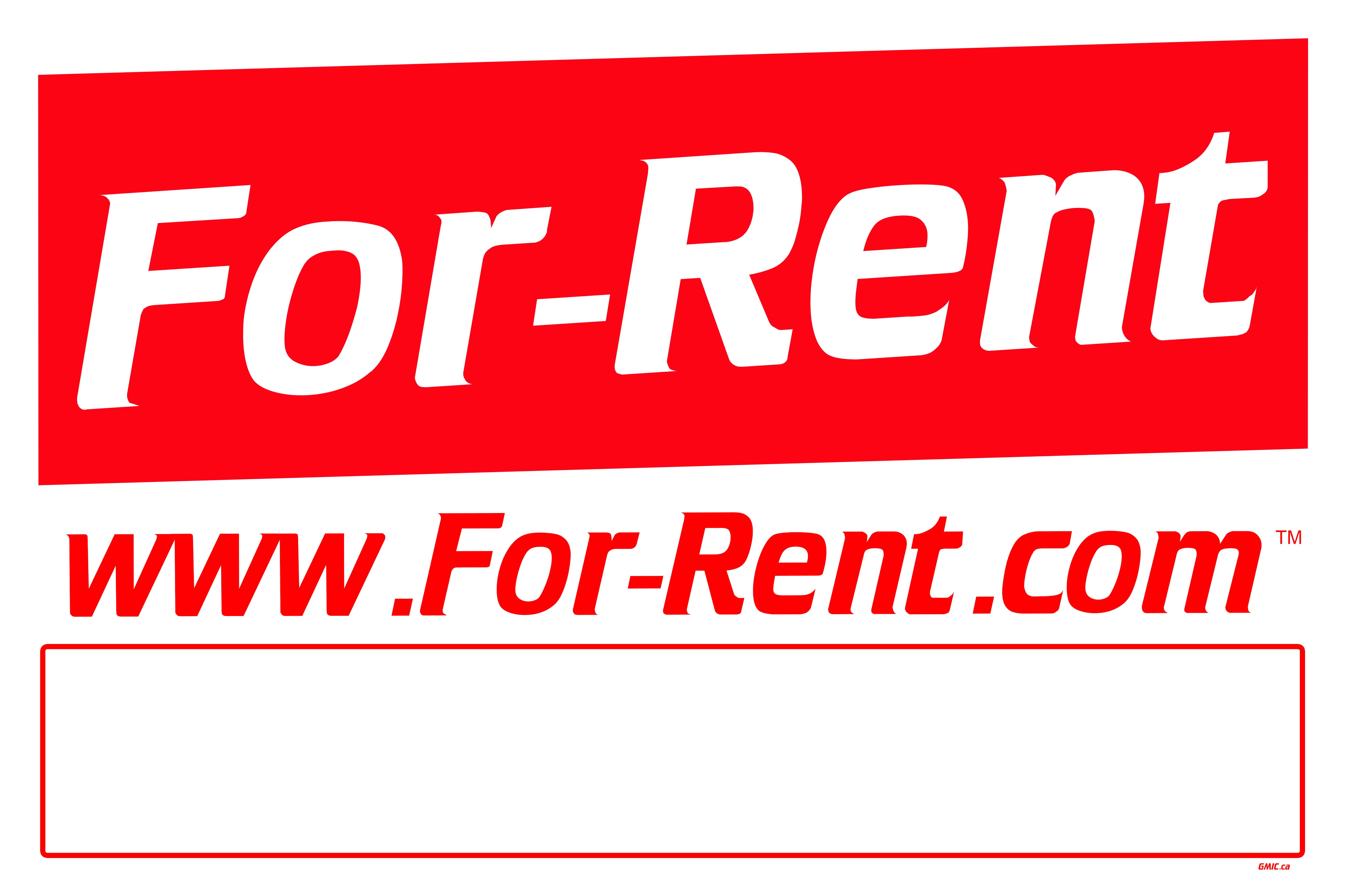 Sign For Rent